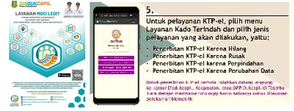 Aplikasi Moci Legit Dukcapil Kab. Sukabumi