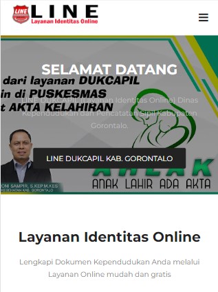 layanan KTP online gorontalo