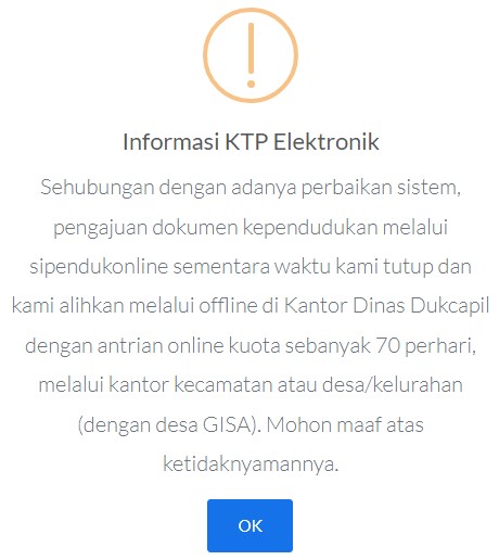 layanan KTP online kabupaten Semarang
