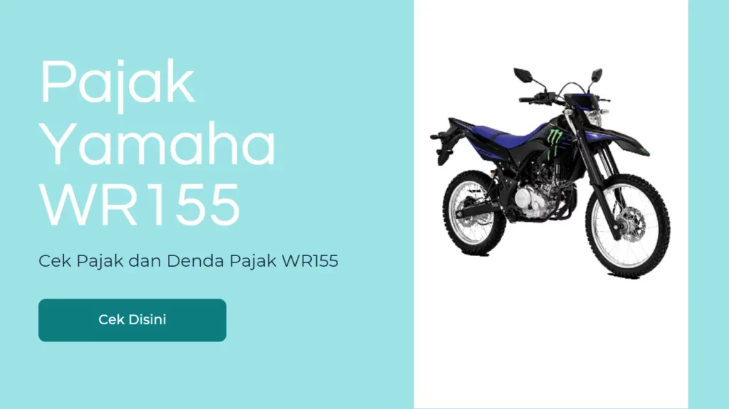 Pajak Yamaha WR155