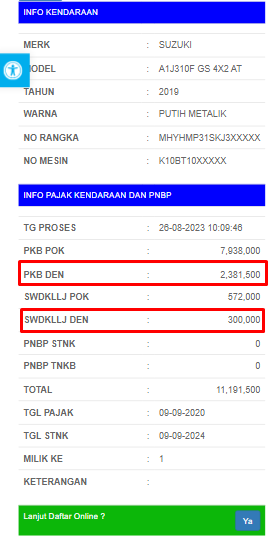 Cek Pajak Bandung Via website Bapenda Jabar